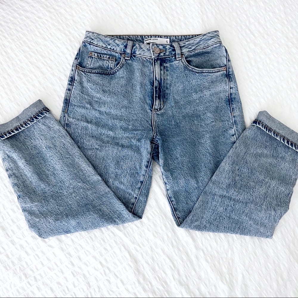 Garage Blue Mom Jeans